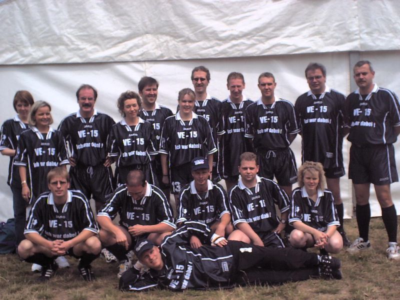 Unser letztes gemeinsames Fuballturnier im Sommer 2000 in Kassel...